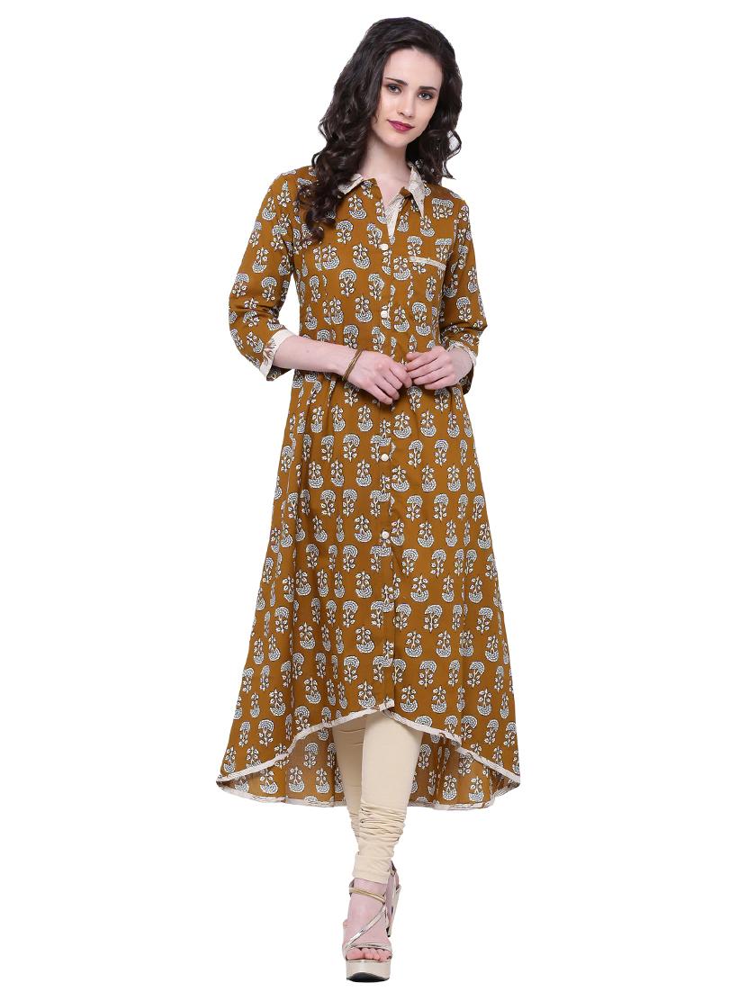 women's asymmetric kurta - 15774757 - Zoom Image - 0