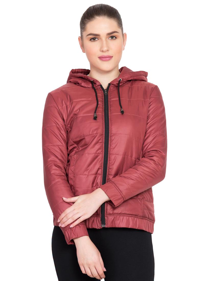 hooded neck quilted jacket - 15786857 -  Zoom Image - 0
