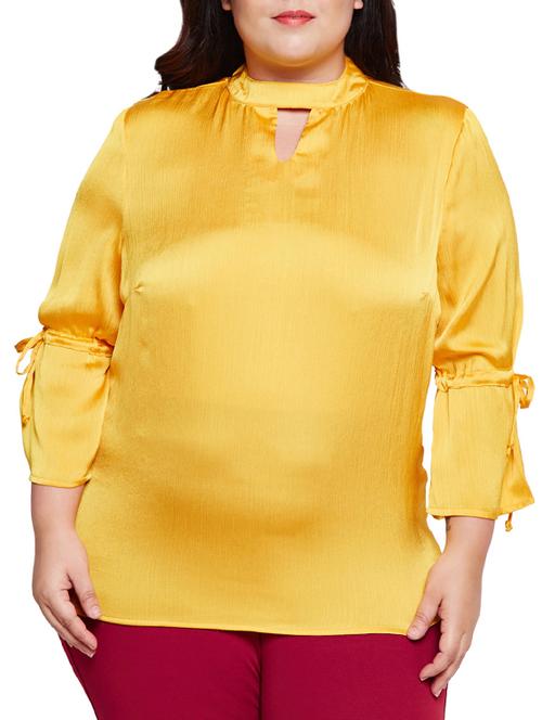 choker neck plus top - 15788977 - Standard Image - 0