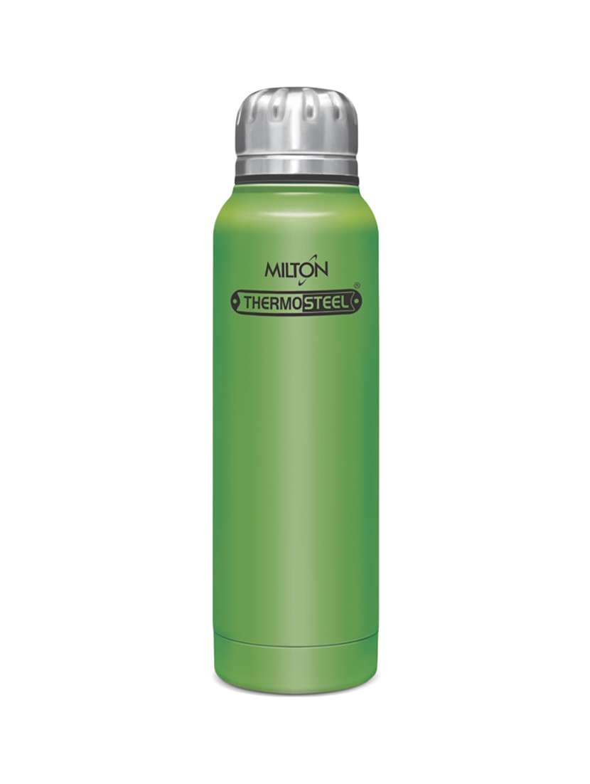 milton insulated steel bottles thermosteel slender 270 ml green