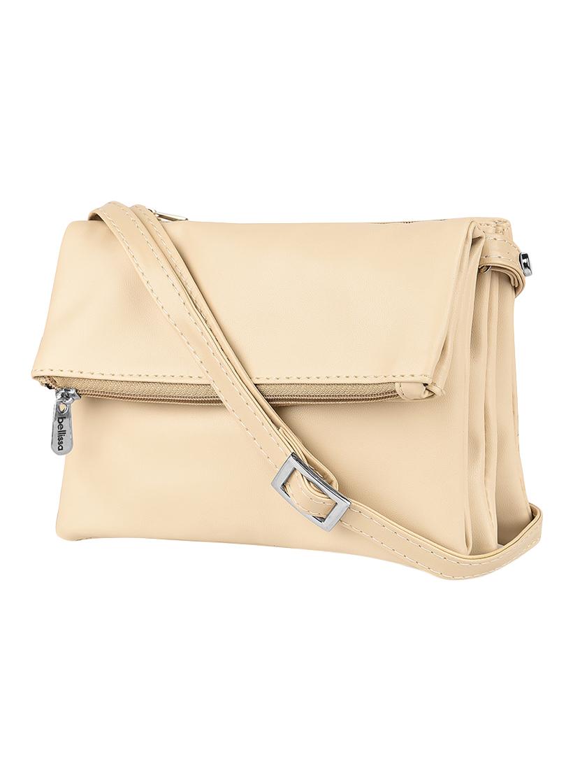 cream leatherette (pu) sling bag - 15794951 -  Zoom Image - 0
