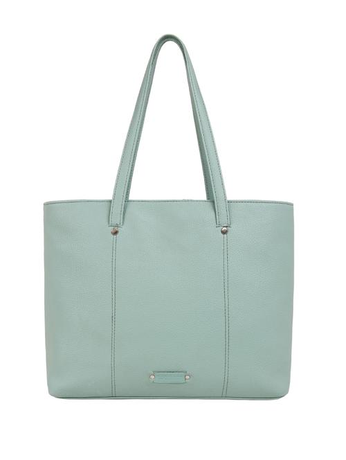 blue leatherette (pu) handbag - 15797819 -  Standard Image - 0