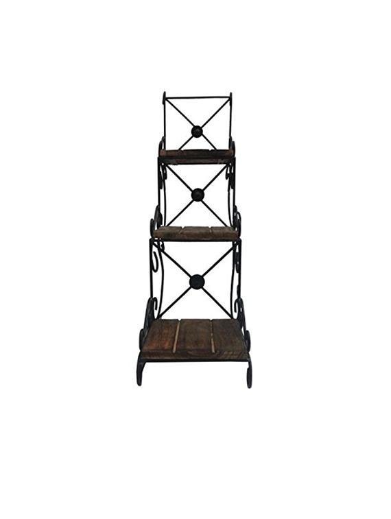 desi karigar wooden wall hanging shelve/ shelf for decoration - 15801358 - Standard Image - 3