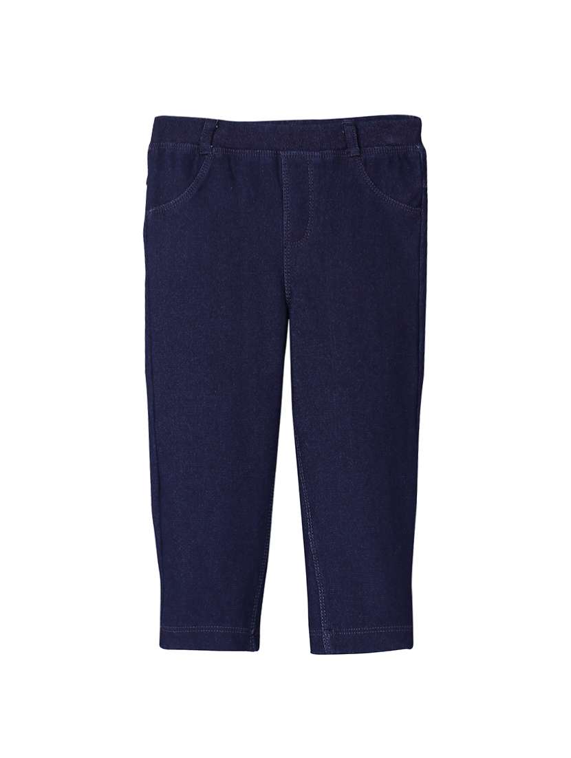 blue cotton jegging