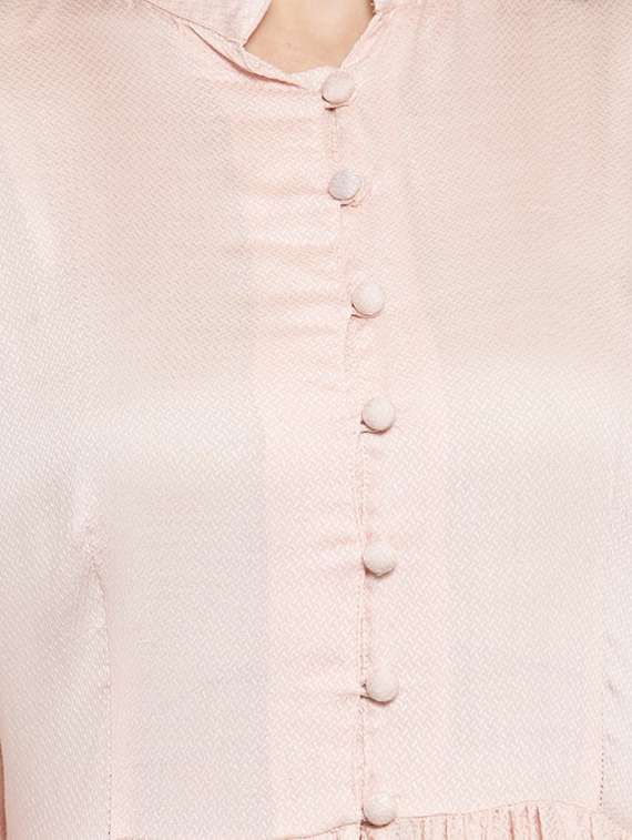 solid flared kurta - 15802809 -  Standard Image - 3
