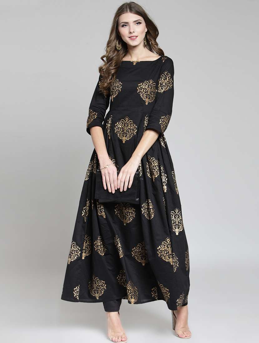 women's flared kurta