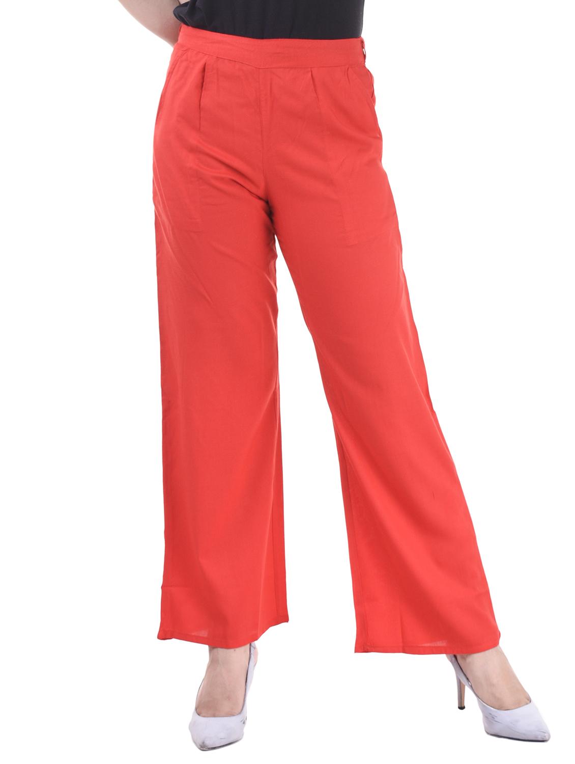 pleated front elasticated back palazzo - 15805461 -  Zoom Image - 0