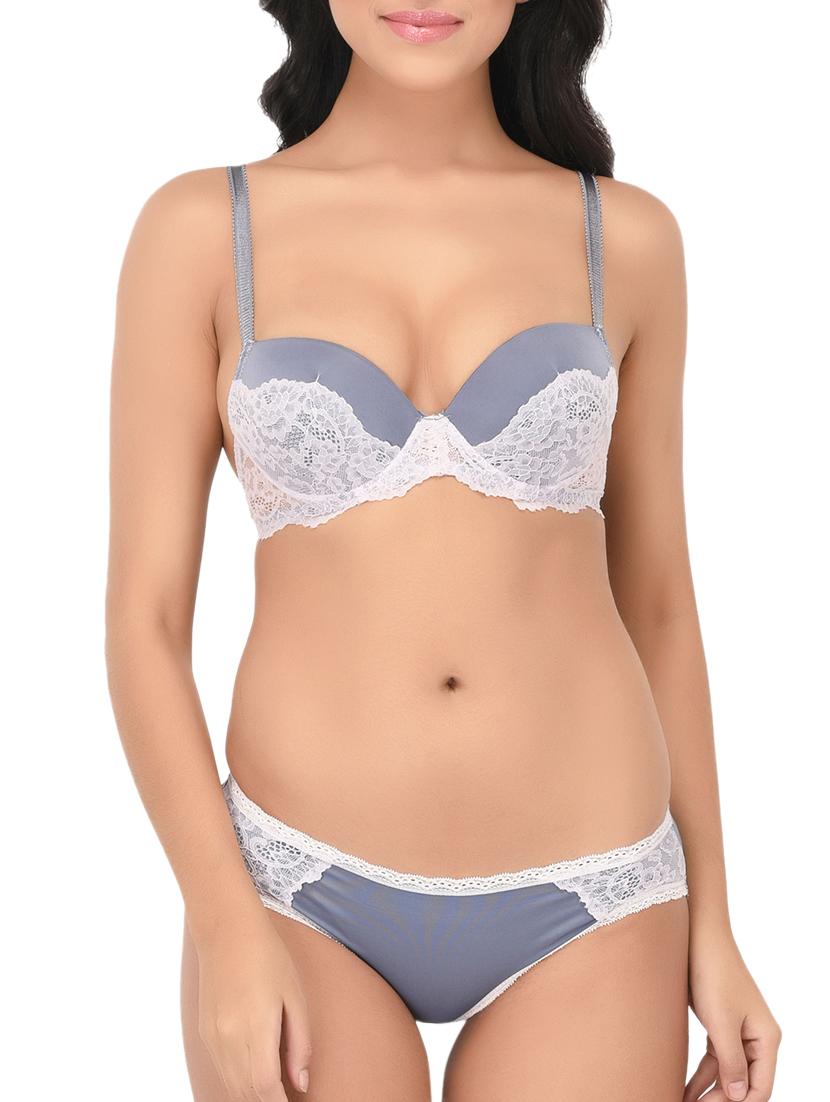 laced bra and panty set - 15805475 - Zoom Image - 0