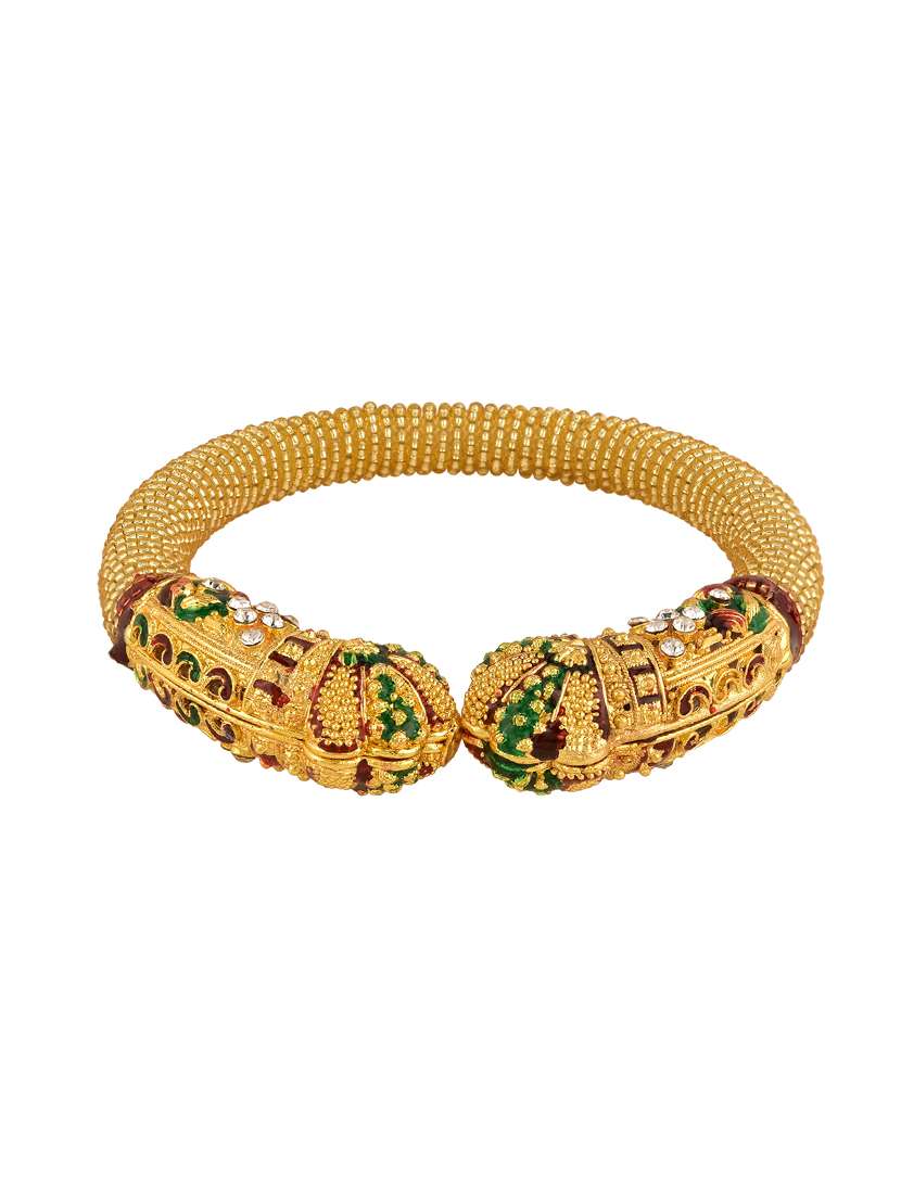 multi colored metal bangle