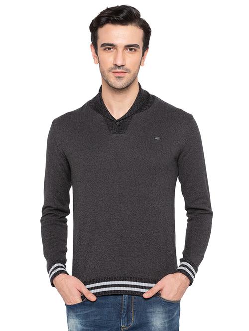 grey cotton pullover - 15810421 -  Standard Image - 0