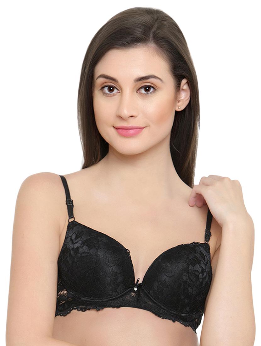 heavily padded laced bra - 15815479 -  Zoom Image - 0