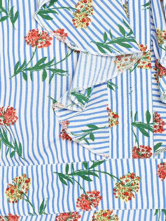 cap sleeved a-line dress - 15817394 - Standard Image - 5