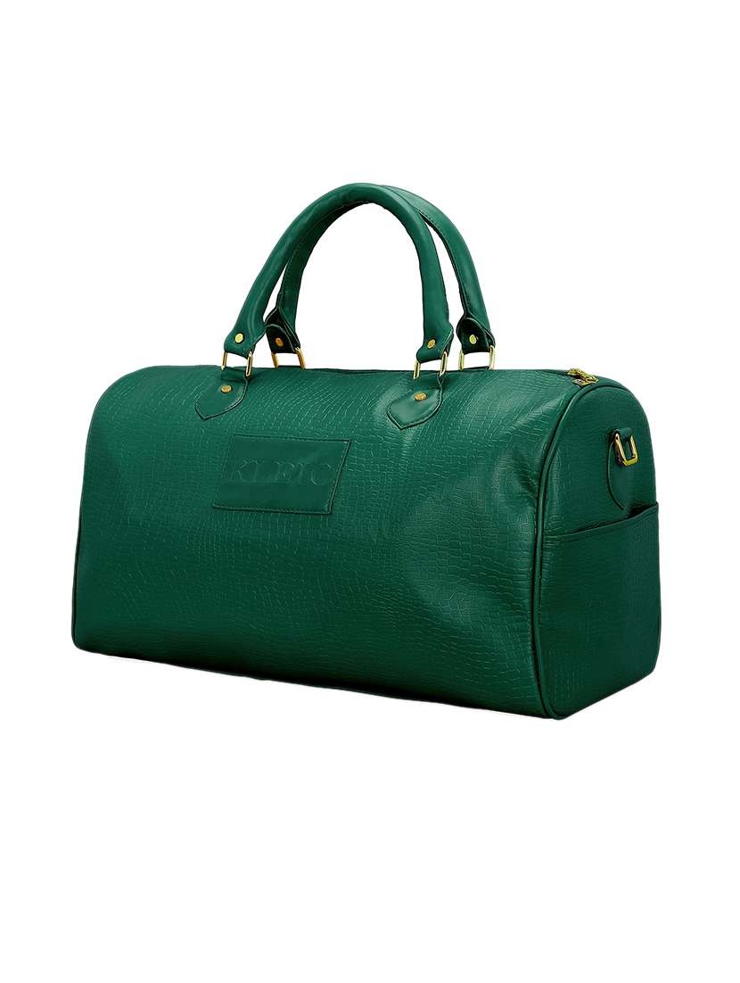 green leatherette (pu) handbag - 15824885 -  Standard Image - 3