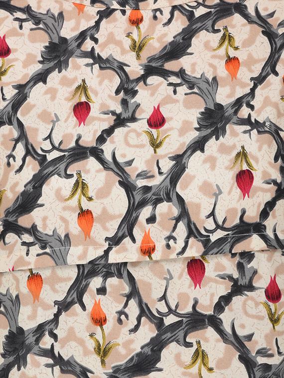 printed a-line kurta - 15825986 - Standard Image - 3