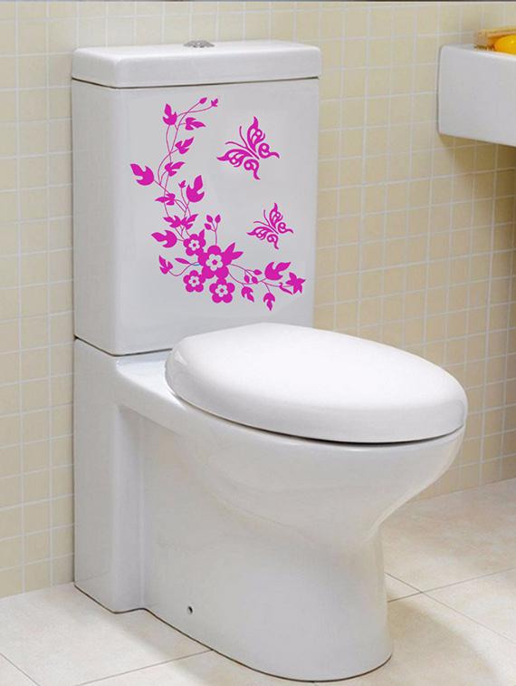 buy sehaz artworks toi-purple-flower black wall decal or bathroom