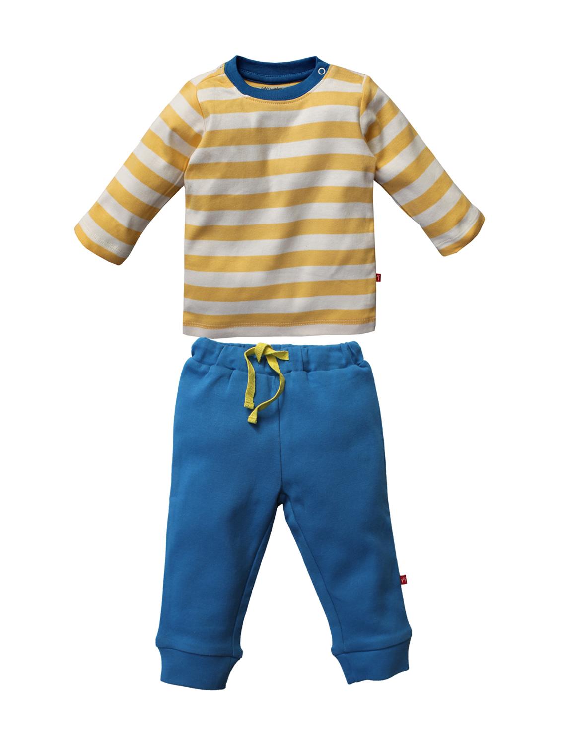 multi colored cotton twin set - 15835165 -  Zoom Image - 0