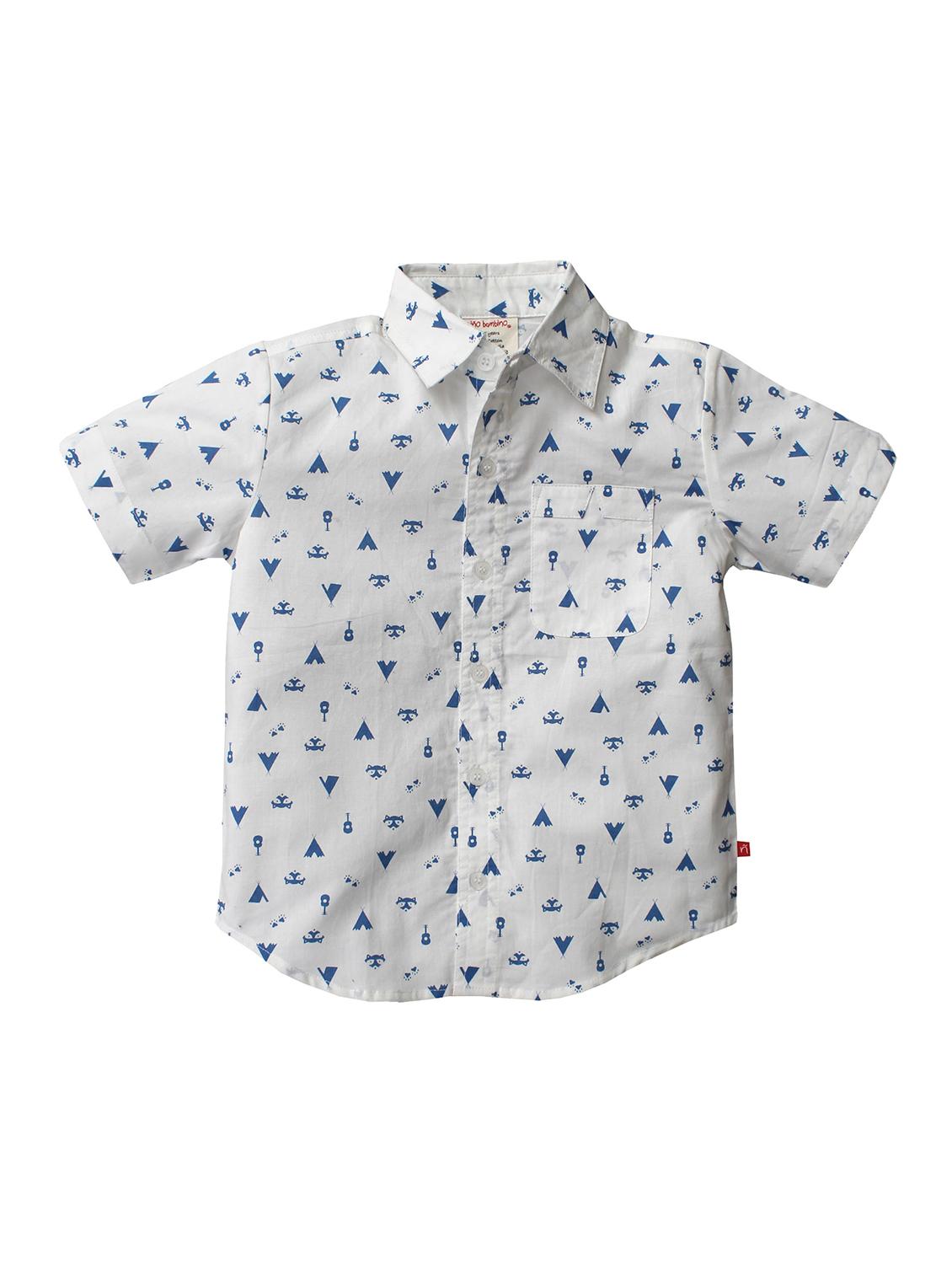 pocket patch quirky print shirt - 15835940 - Zoom Image - 0