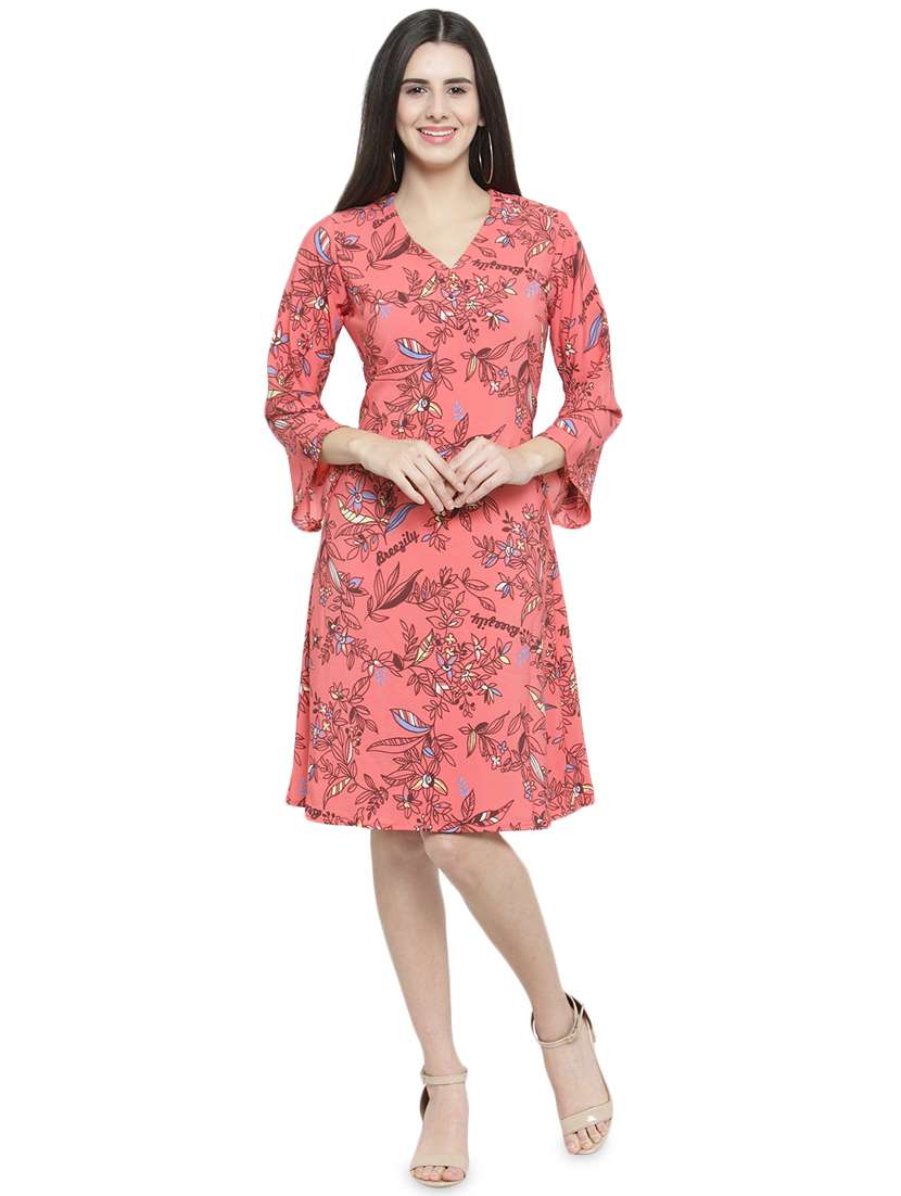 women's  floral dress
