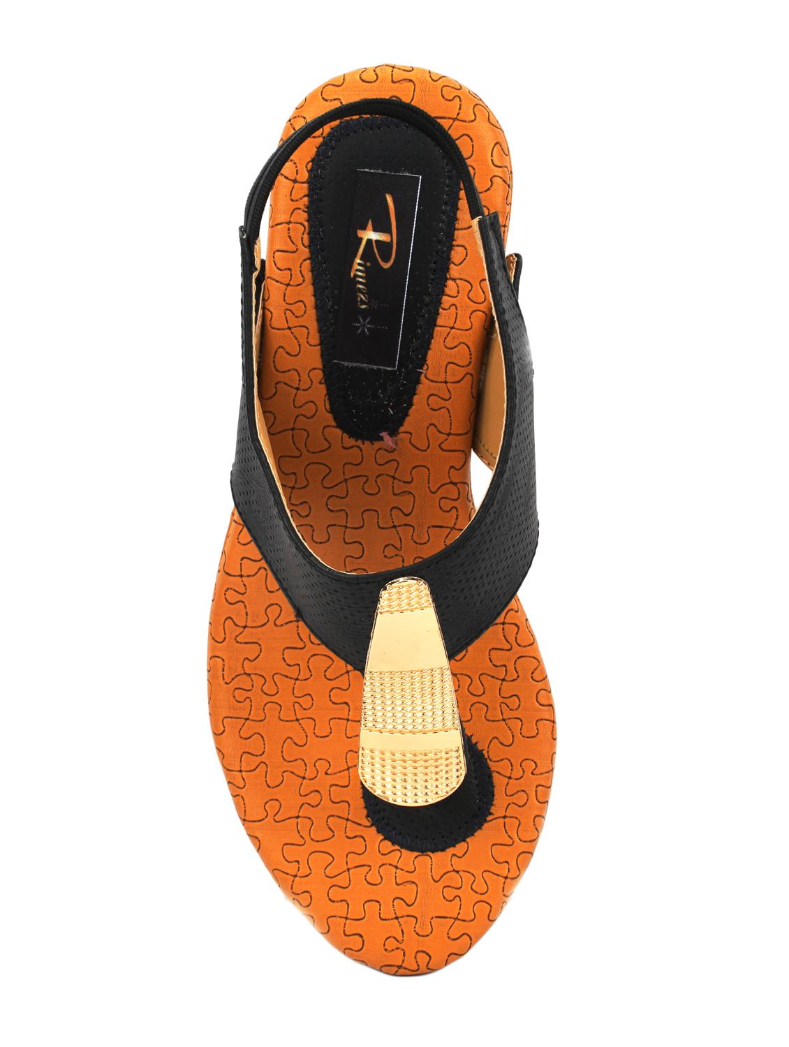 black back strap wedges - 15844067 - Standard Image - 3