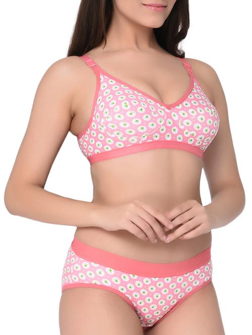 floral bras and panty set - 15845223 -  Standard Image - 0