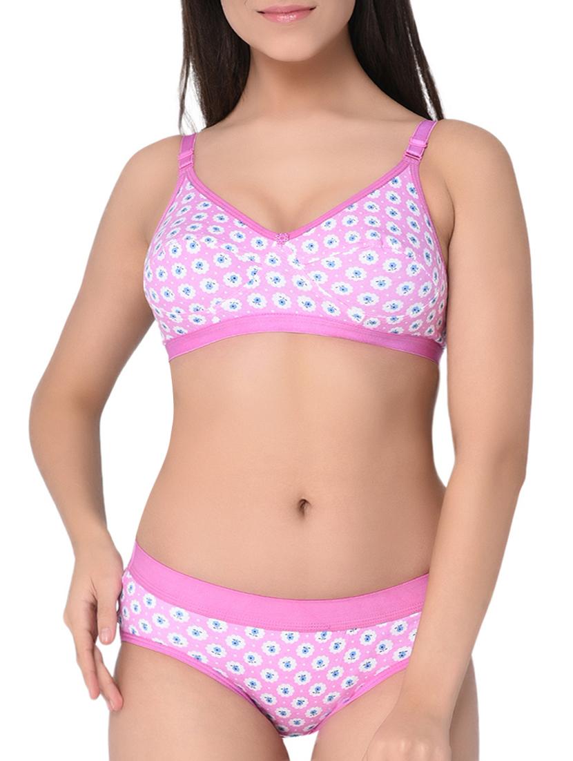 floral bras and panty set - 15845224 - Zoom Image - 0