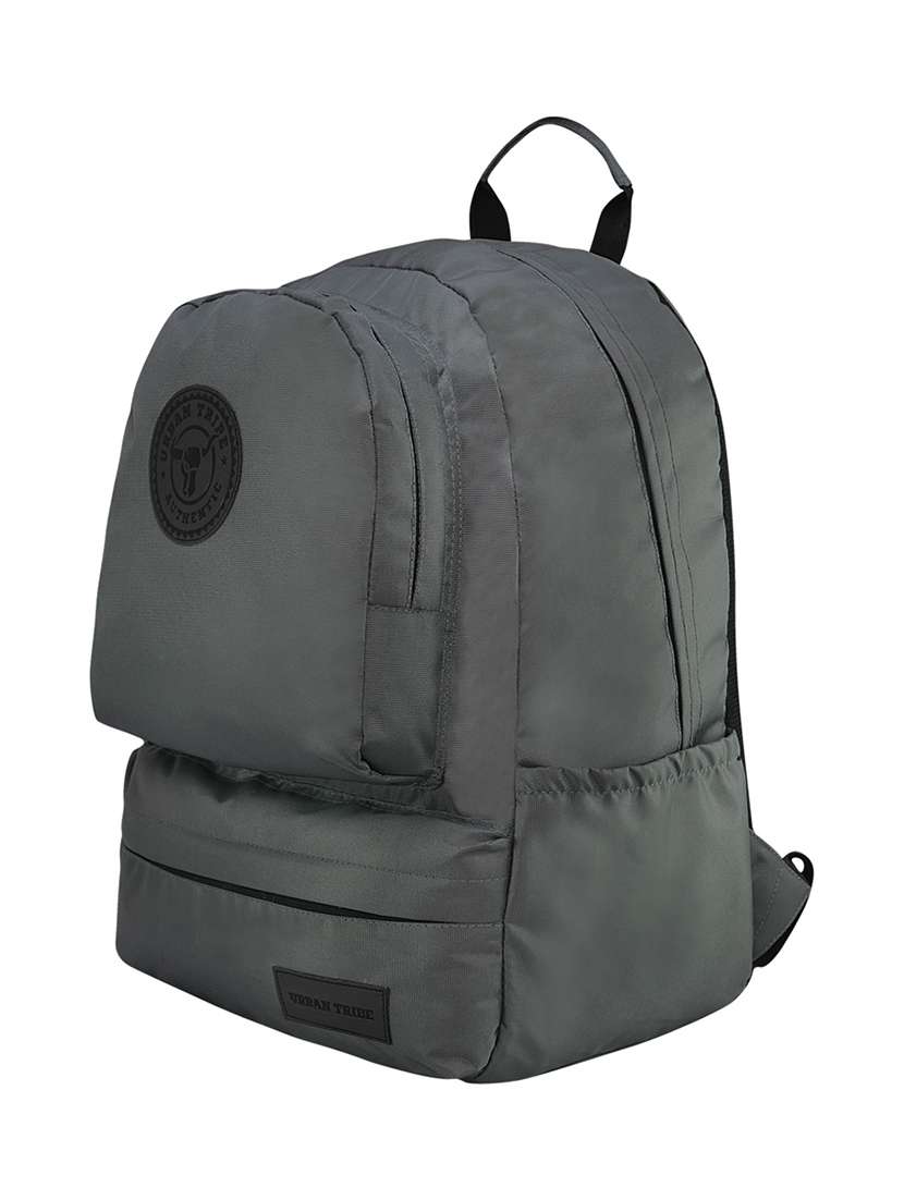 grey polyester backpack - 15854140 -  Standard Image - 3