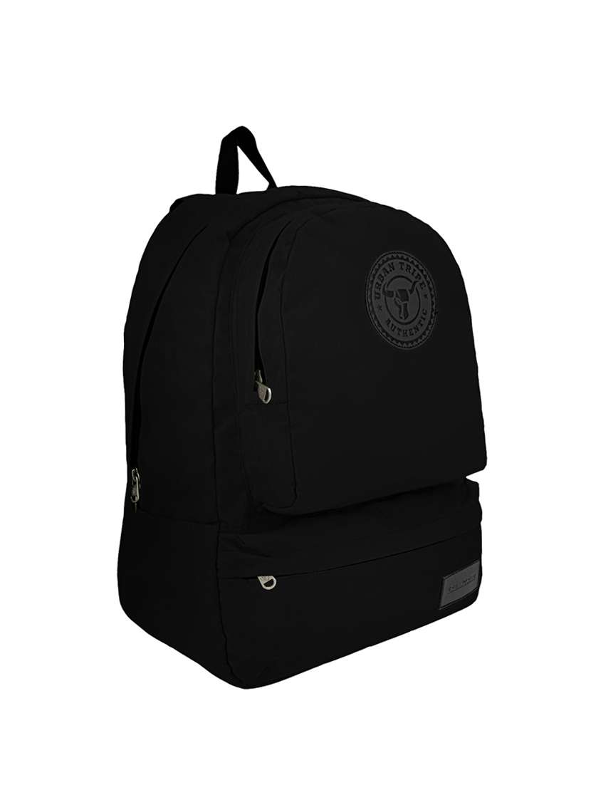 black polyester backpack - 15854150 -  Standard Image - 3