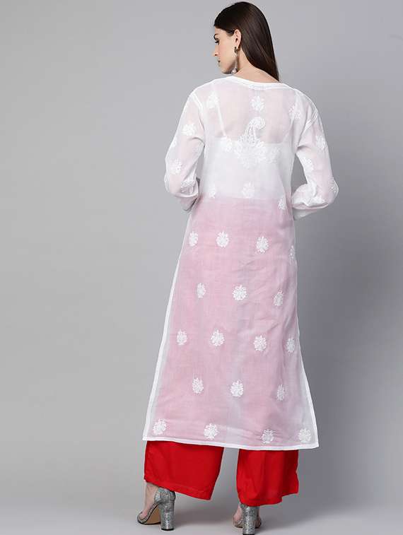 women's straight kurta - 15858687 -  Standard Image - 3