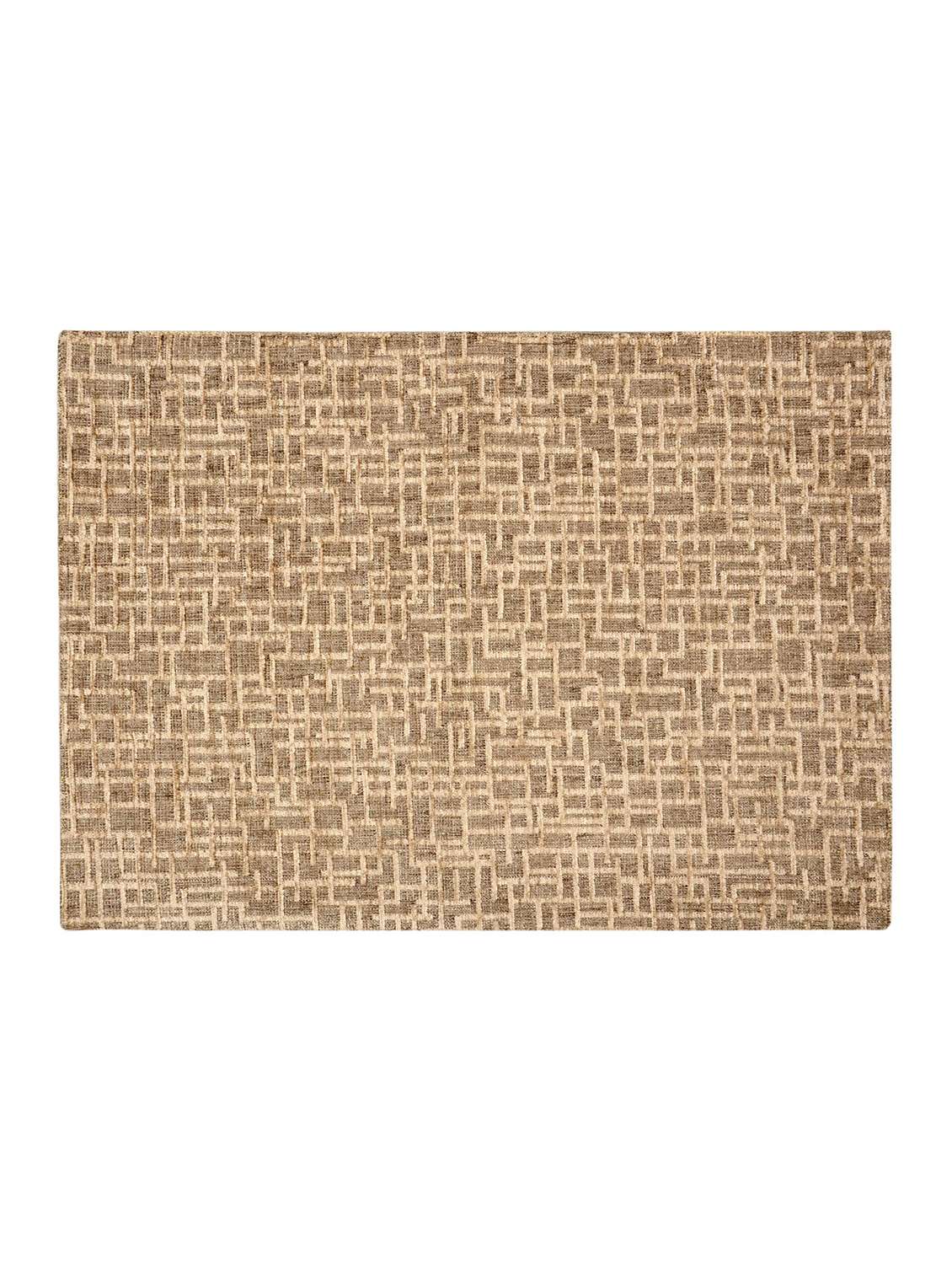 saral home unique quality viscose dining table kitchen placemats, 6 mat -33x45cm, 1 runner 33x120 cm (set of 7) - 15862241 -  Standard Image - 3