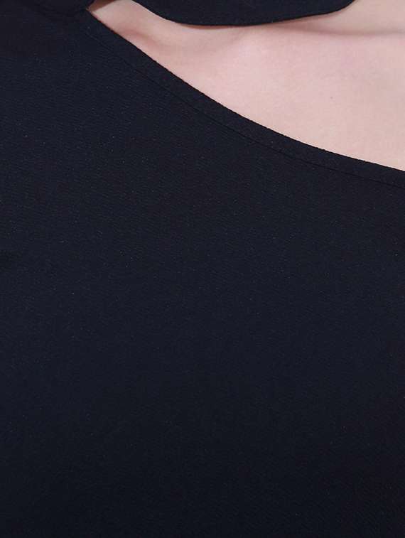 women's fit & flare solid dress - 15864561 -  Standard Image - 3