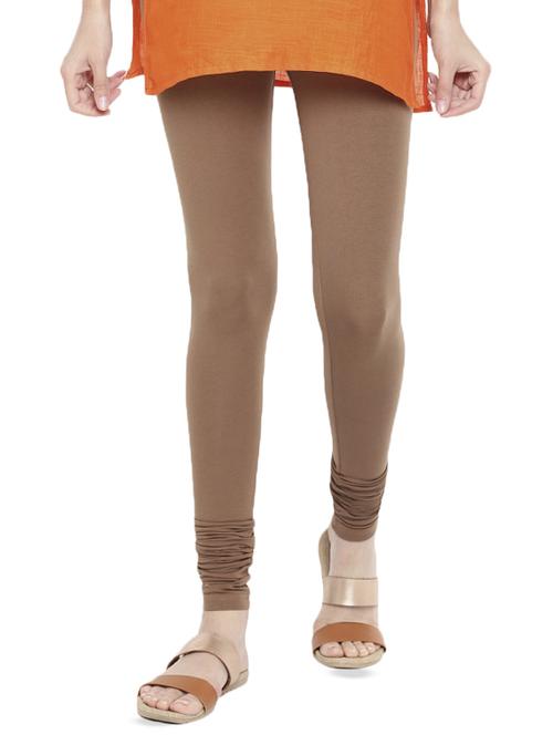 solid lycra churidar - 15877244 - Standard Image - 0