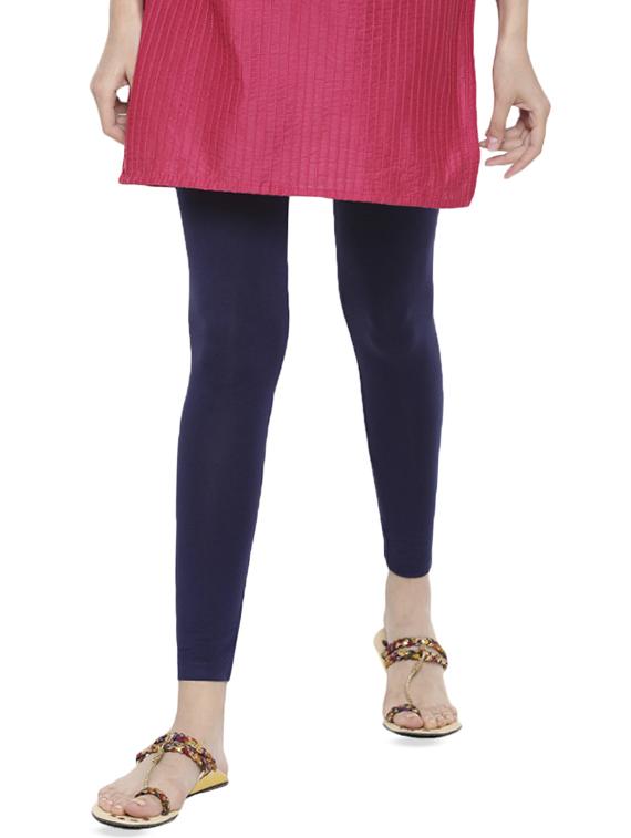 solid viscose ankle length legging - 15877254 - Zoom Image - 0