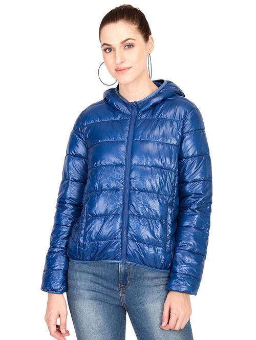 hooded neck puffer jacket - 15878692 -  Standard Image - 0