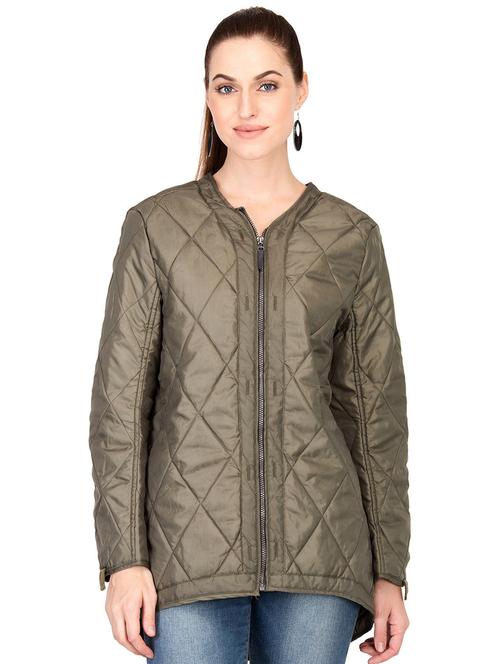 zip up quilted jacket - 15878694 -  Standard Image - 0