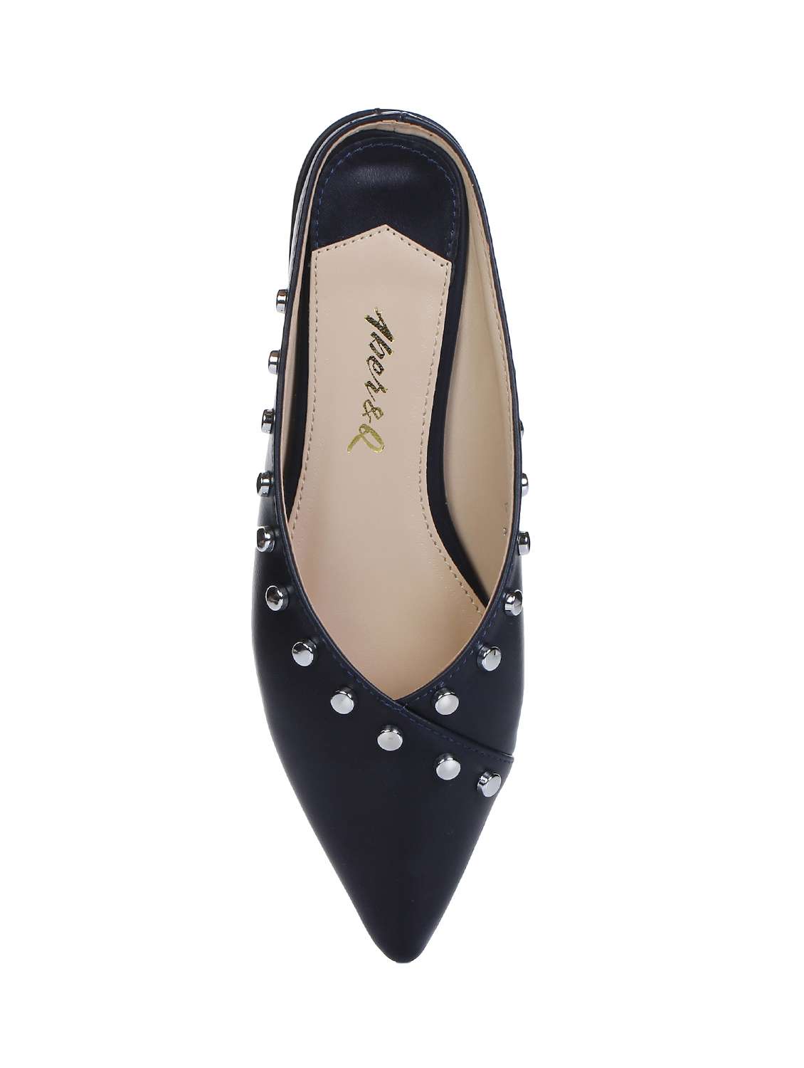 blue slip on mules - 15881084 -  Standard Image - 3