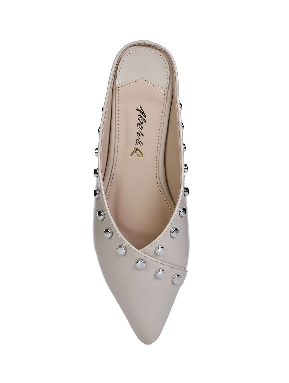 beige slip on mules - 15881086 -  Standard Image - 3