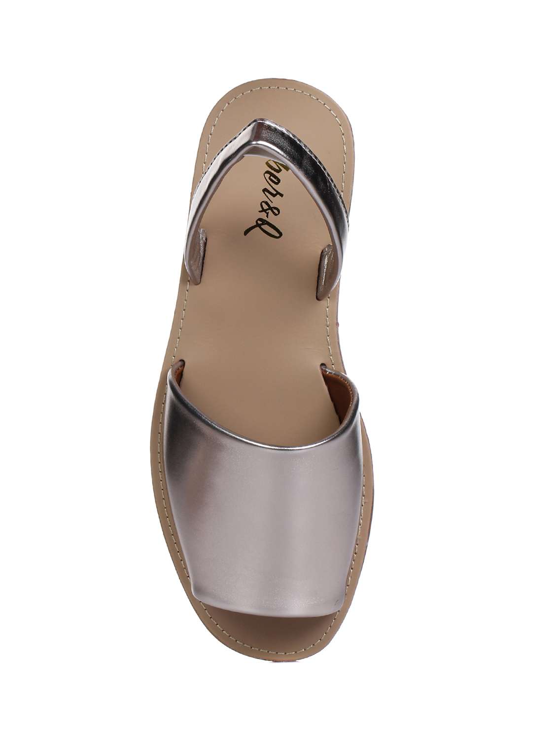 gold back strap sandals - 15881143 -  Standard Image - 3