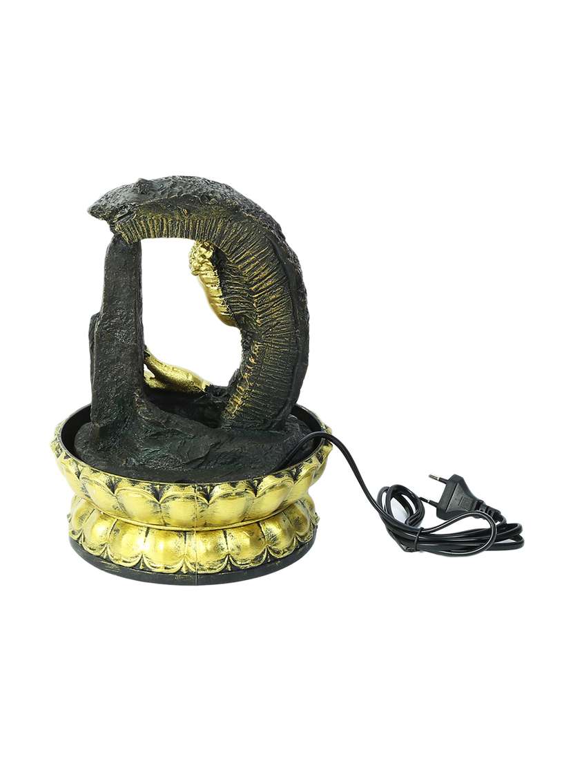 arch style hand sculpted buddha indoor water fountain with light - 15881898 -  Standard Image - 3