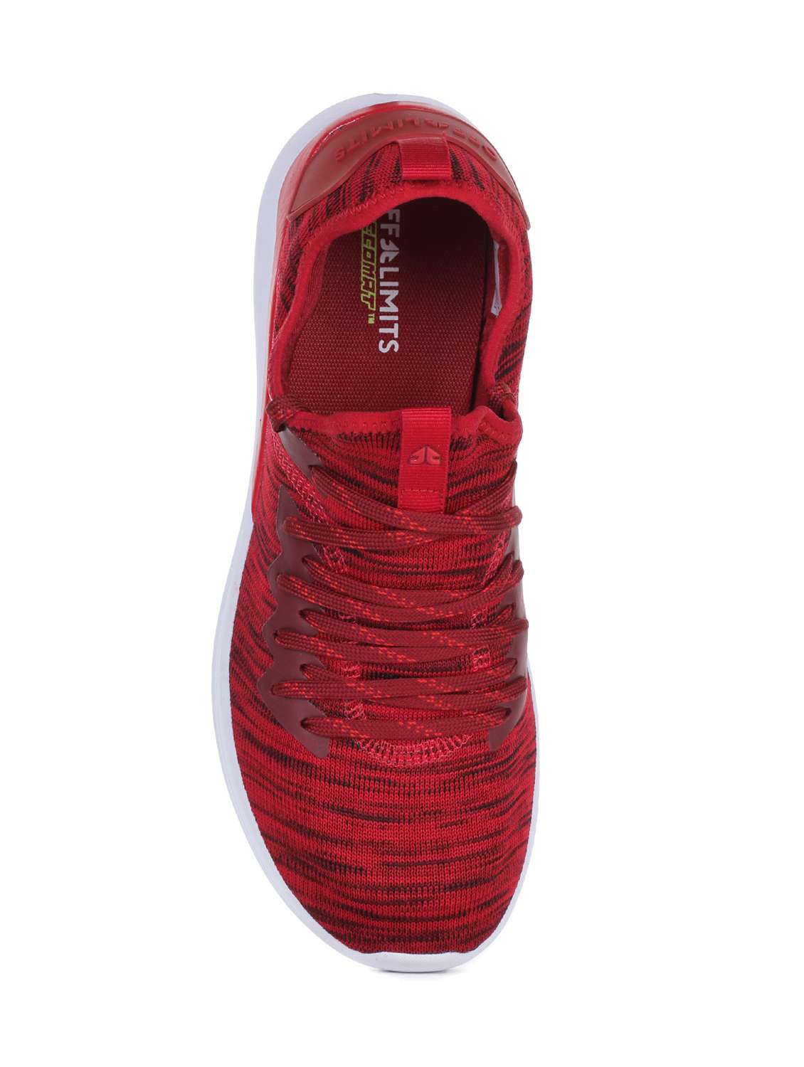 red fabric sport shoes - 15883161 -  Standard Image - 3