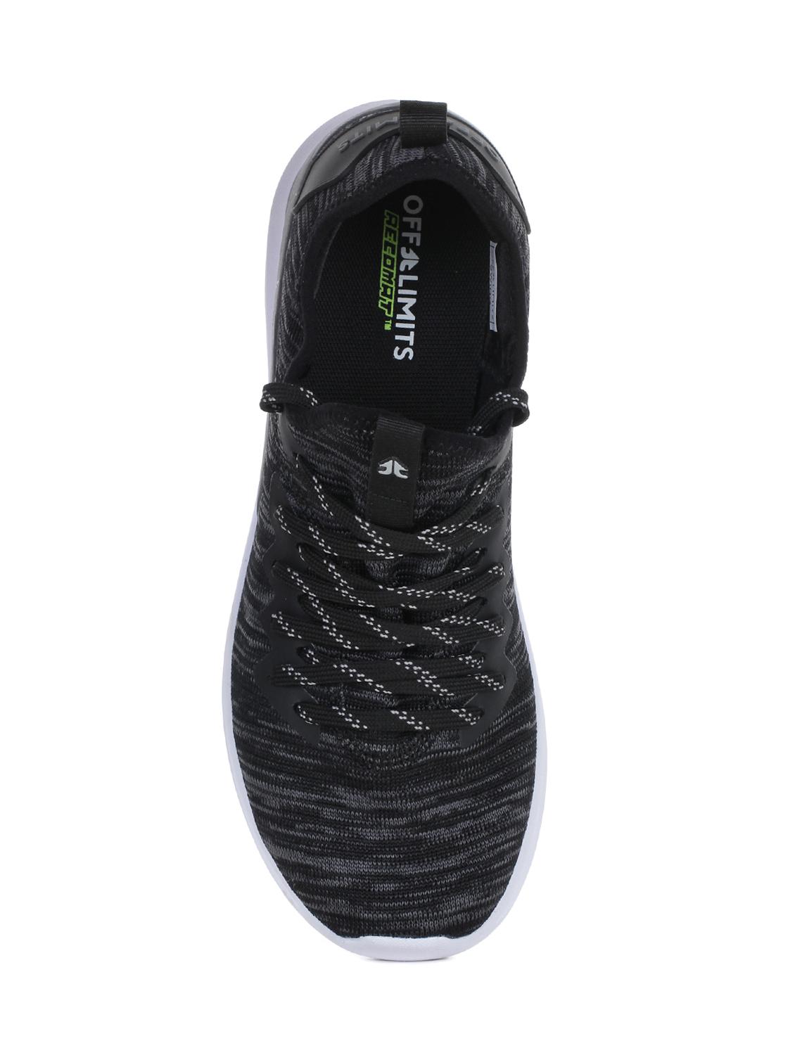 black fabric sport shoes - 15883162 -  Standard Image - 3