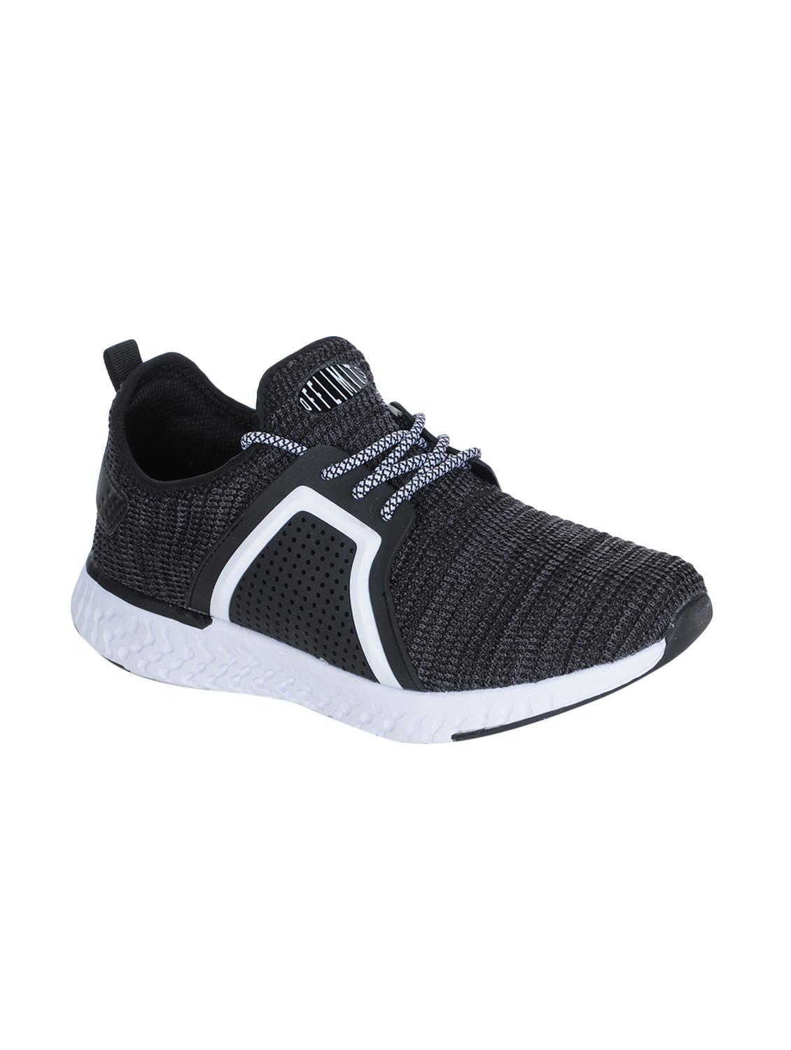 black fabric sport shoes - 15883164 -  Zoom Image - 0