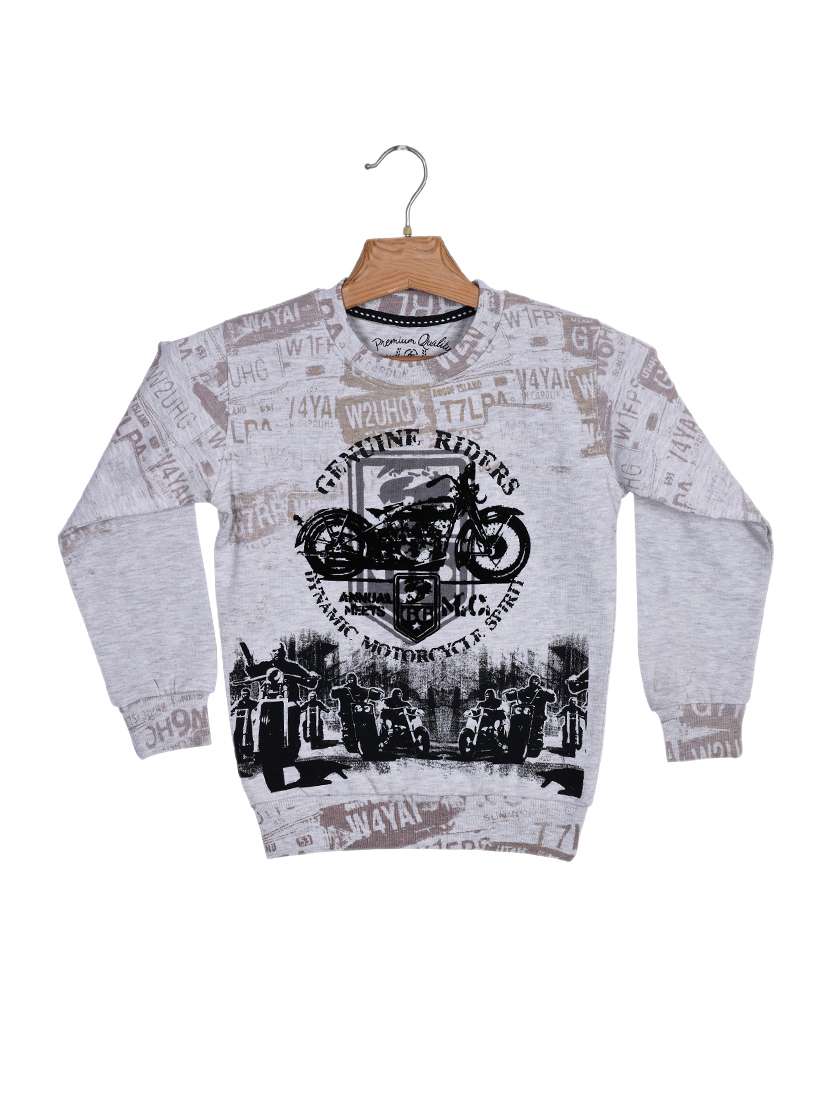 white cotton sweatshirt - 15884874 - Zoom Image - 0