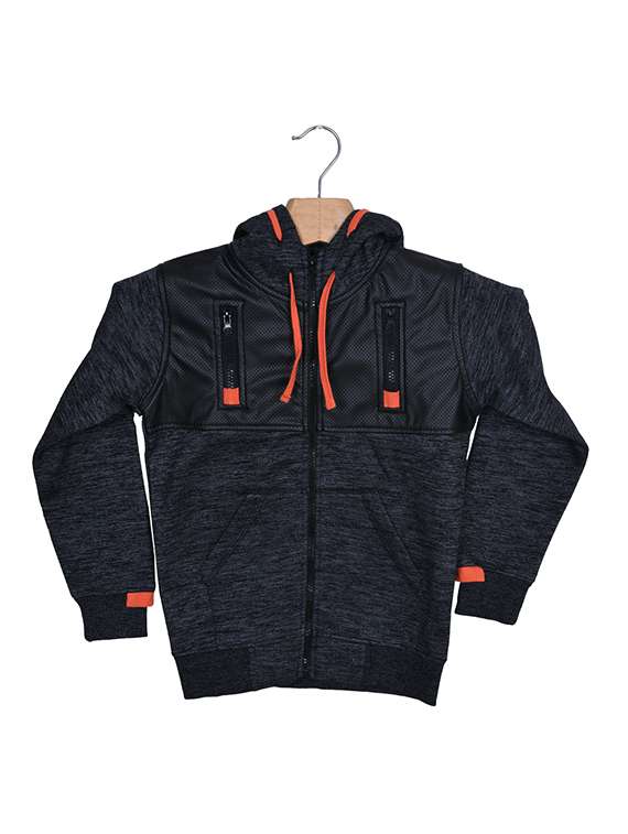 black cotton sweatshirt - 15884888 - Zoom Image - 0