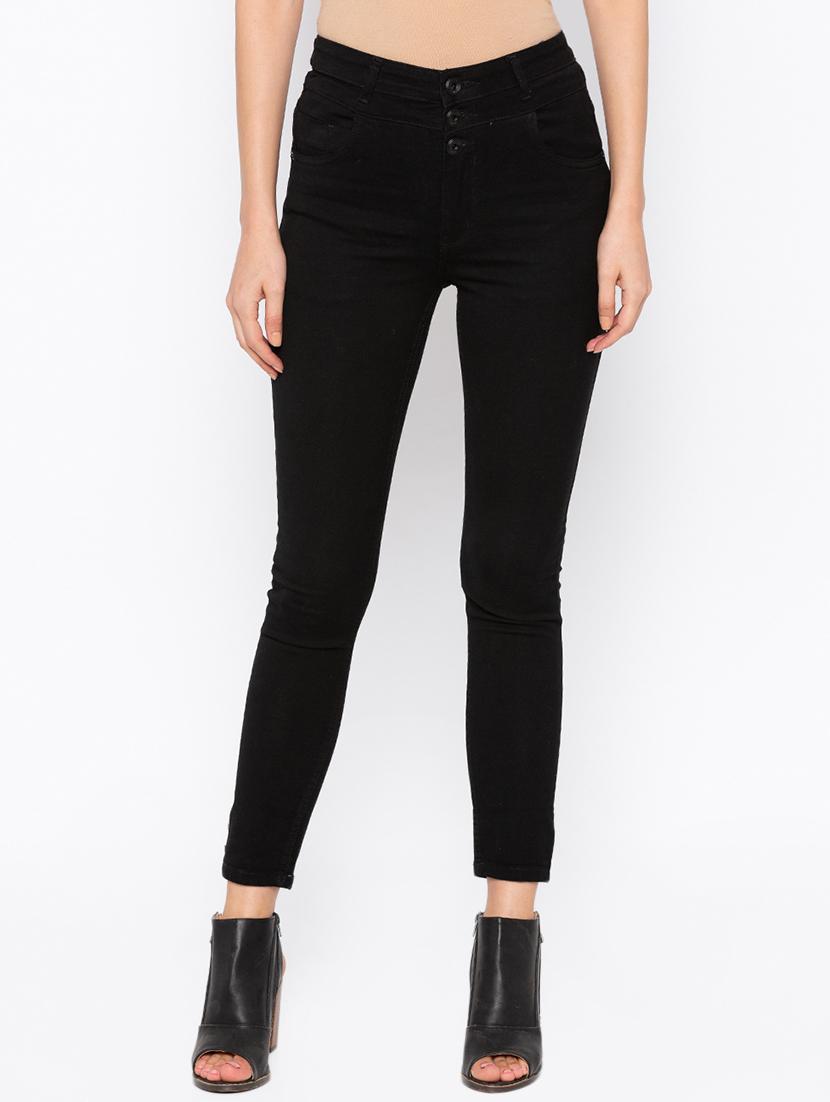 high rise ankle length jeans - 15890268 - Zoom Image - 0