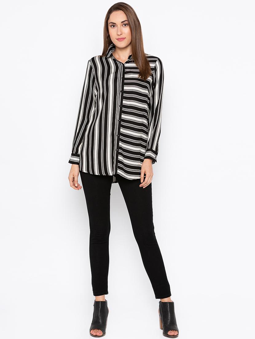 high rise ankle length jeans - 15890268 - Standard Image - 3