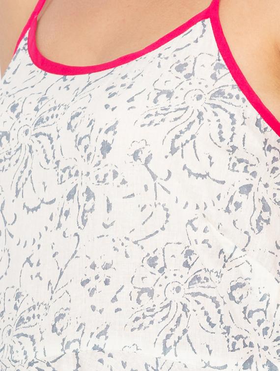 a-line printed kurta - 15890280 - Standard Image - 3