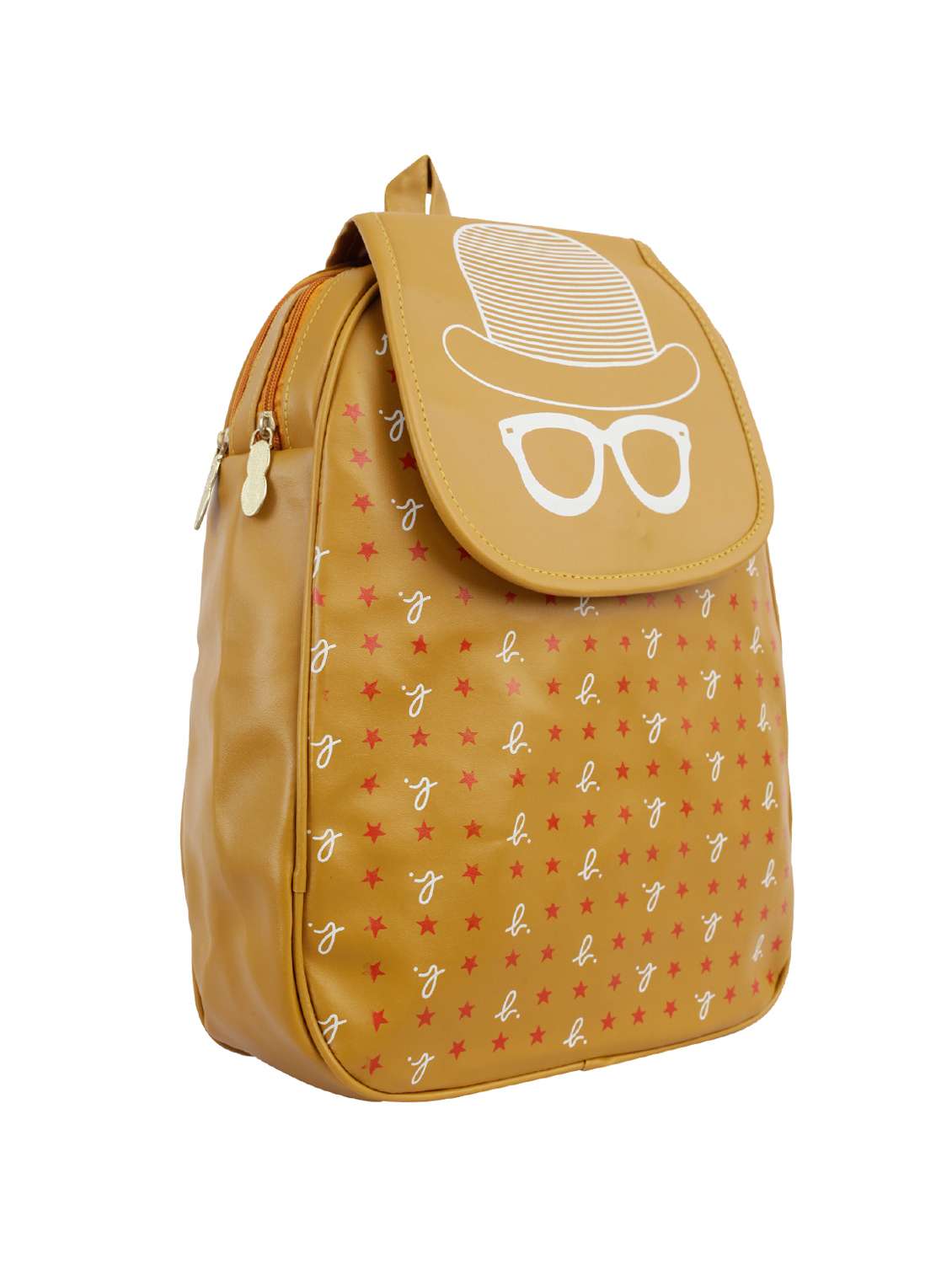 yellow silk fashion backpack - 15890706 - Standard Image - 3