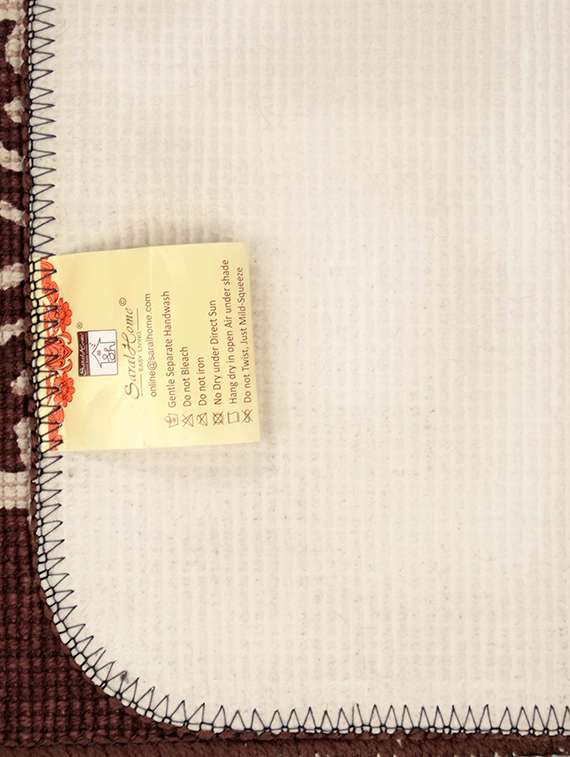 cotton decorative bedside/kitchen runner -45x120 cm - 15892938 - Standard Image - 3