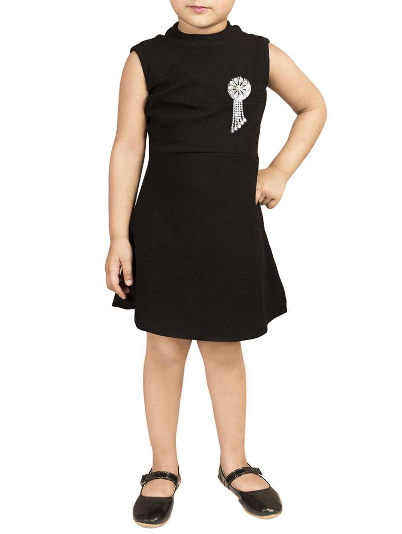 girls round neck sleeveless frock - 15893041 - Zoom Image - 0
