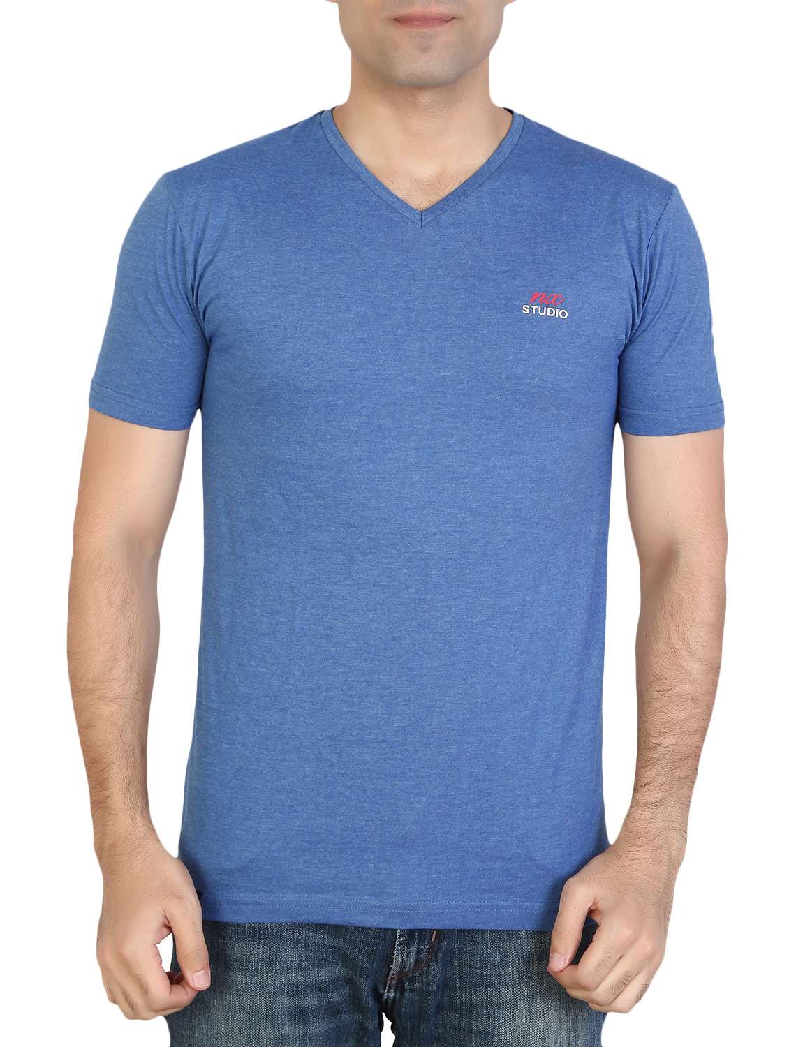 men solids short sleeves t-shirts